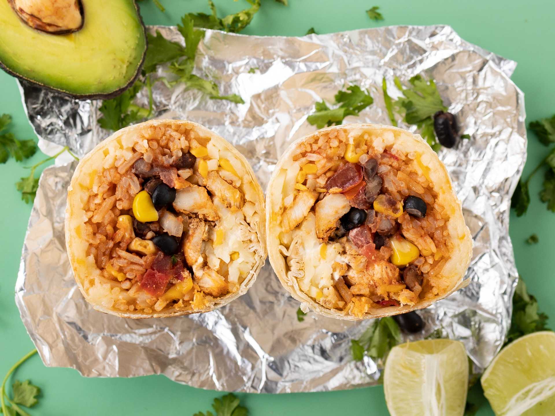 Grilled Chicken Burrito