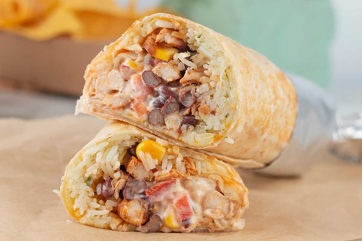 Classic Chicken Burrito