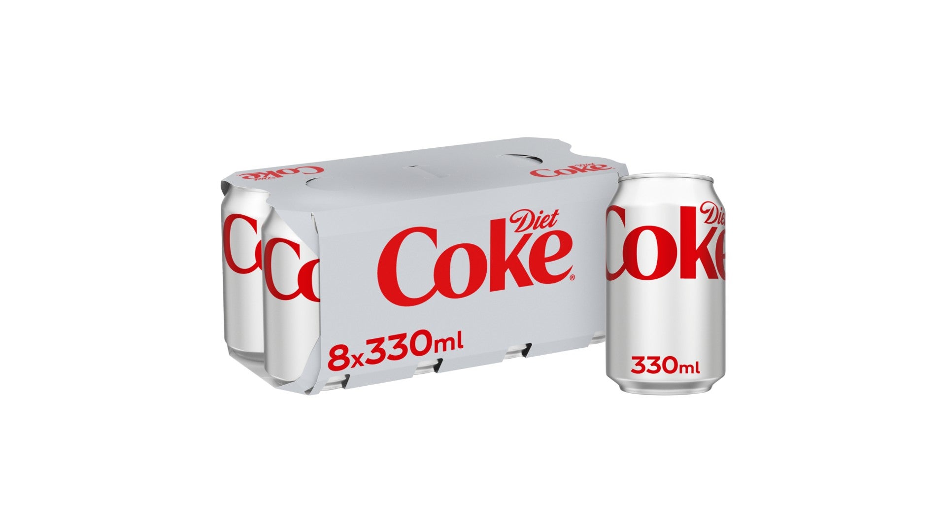 Diet Coke Cans 8 x 330ml