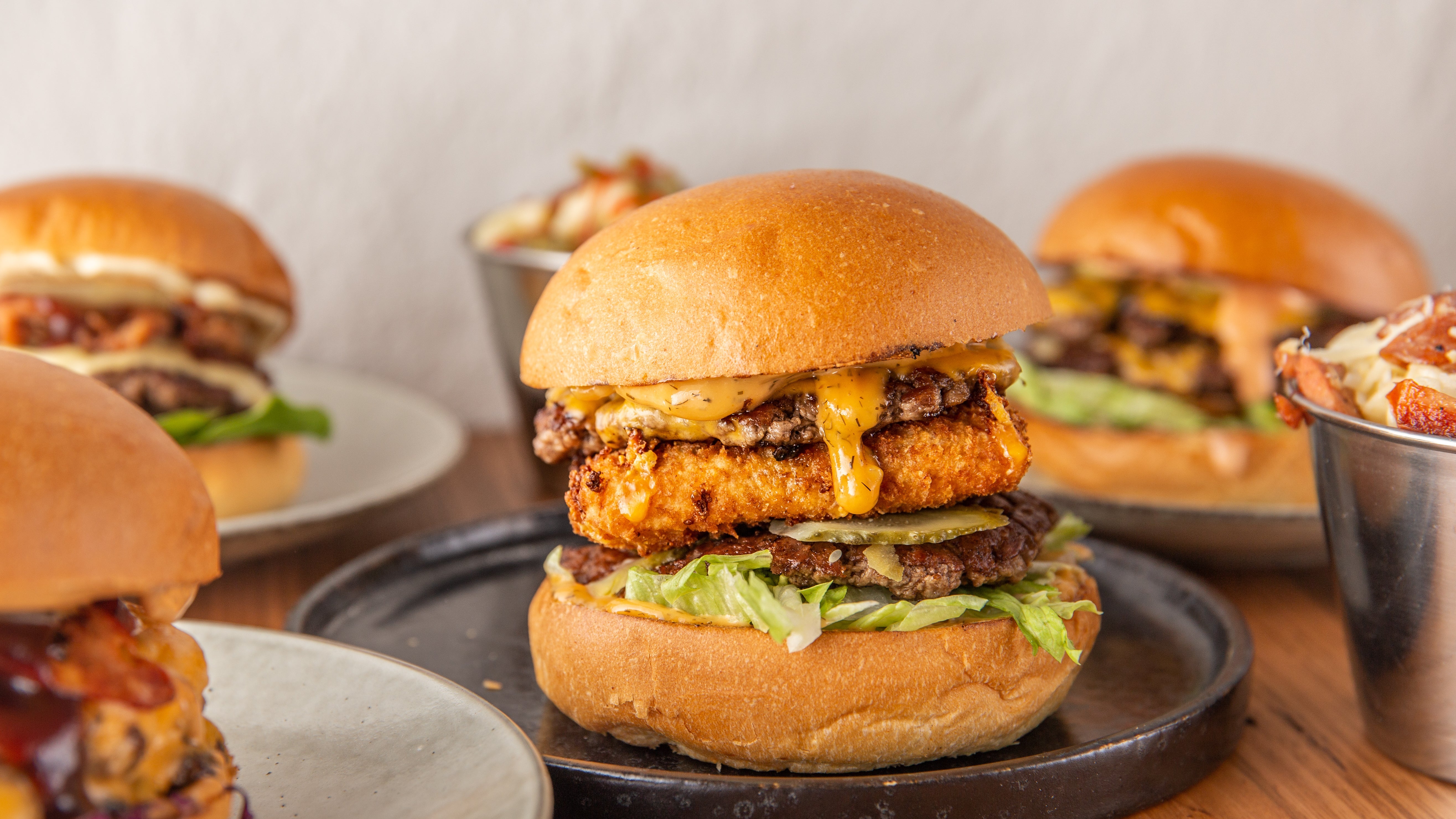 Smashed Patties delivery from St Kilda Order with Deliveroo