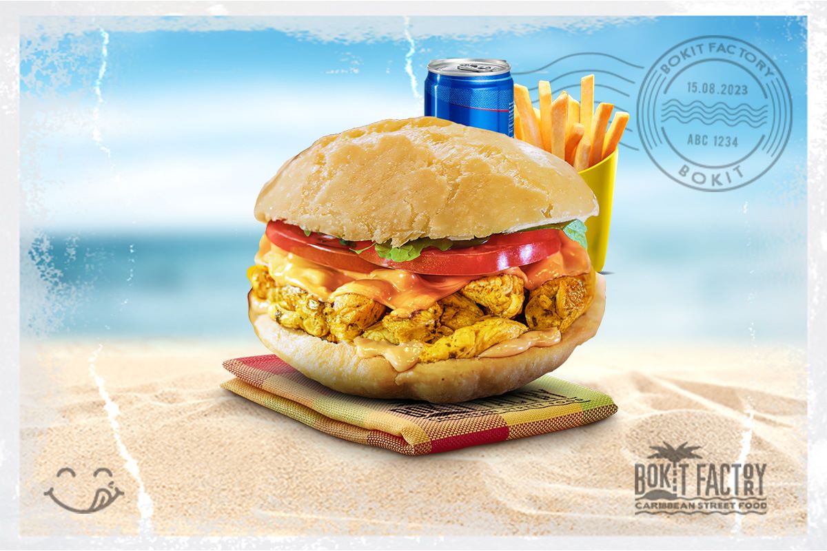 Menu Bokit Caribbean 🏝️
