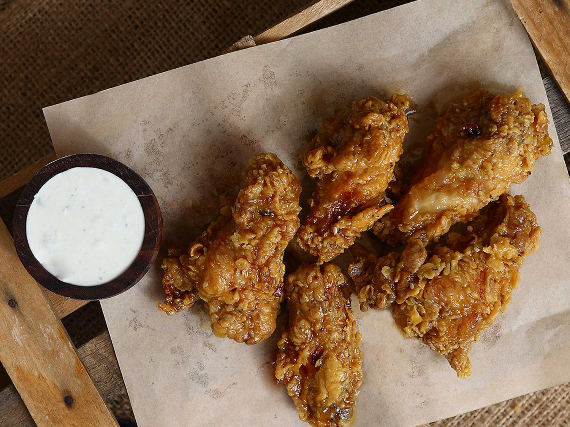 Orange Honey Wings
