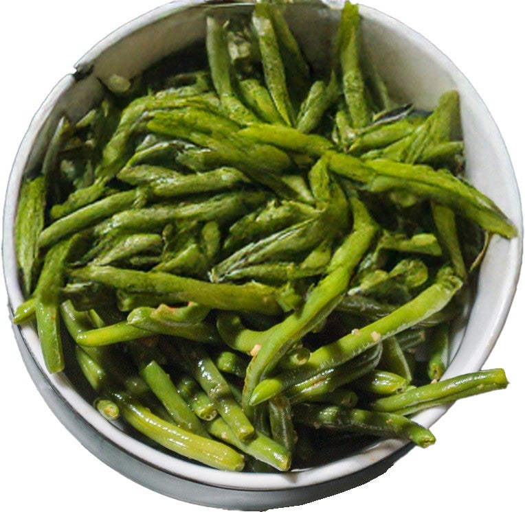 Haricots verts .