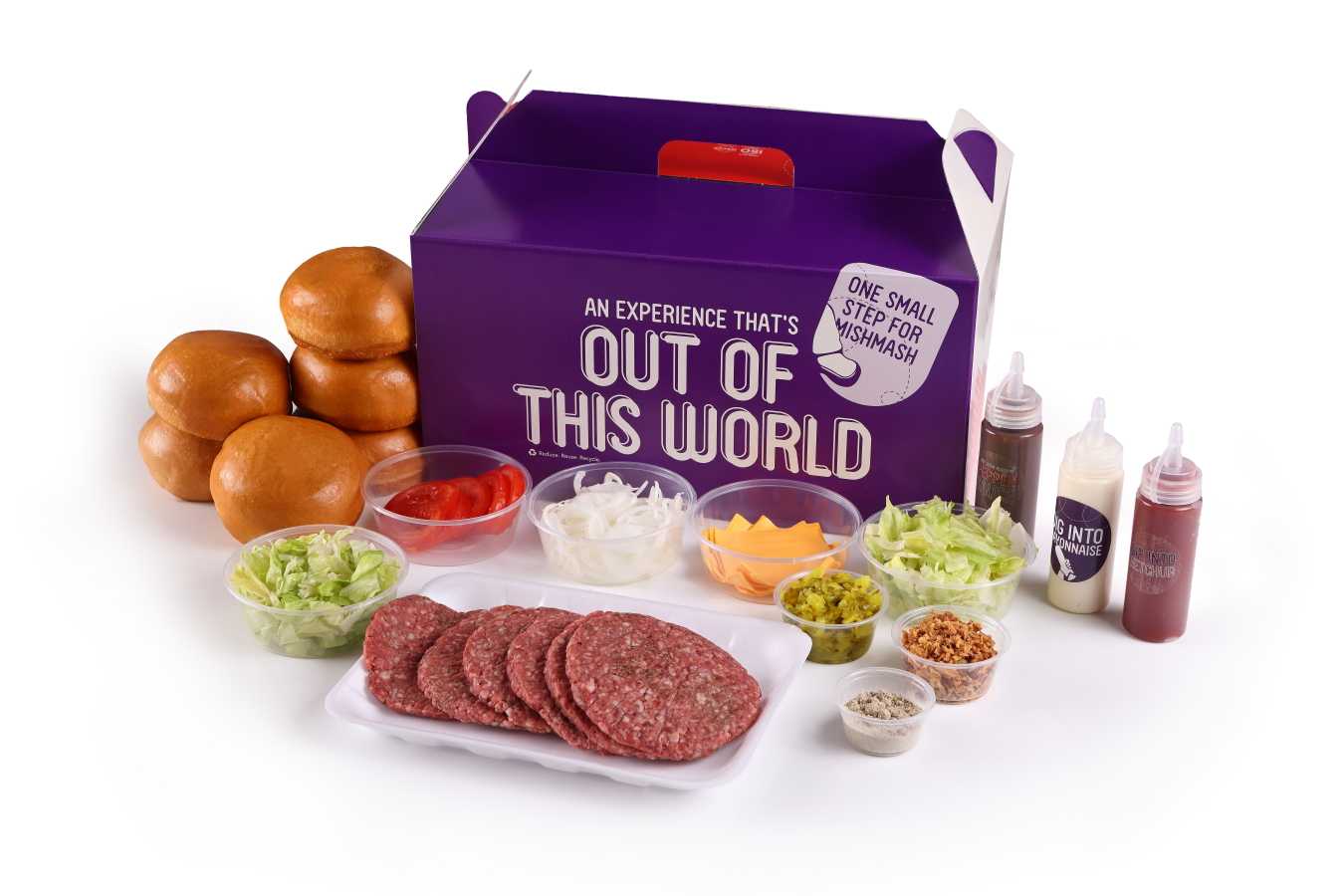 Beef Burger BBQ Box