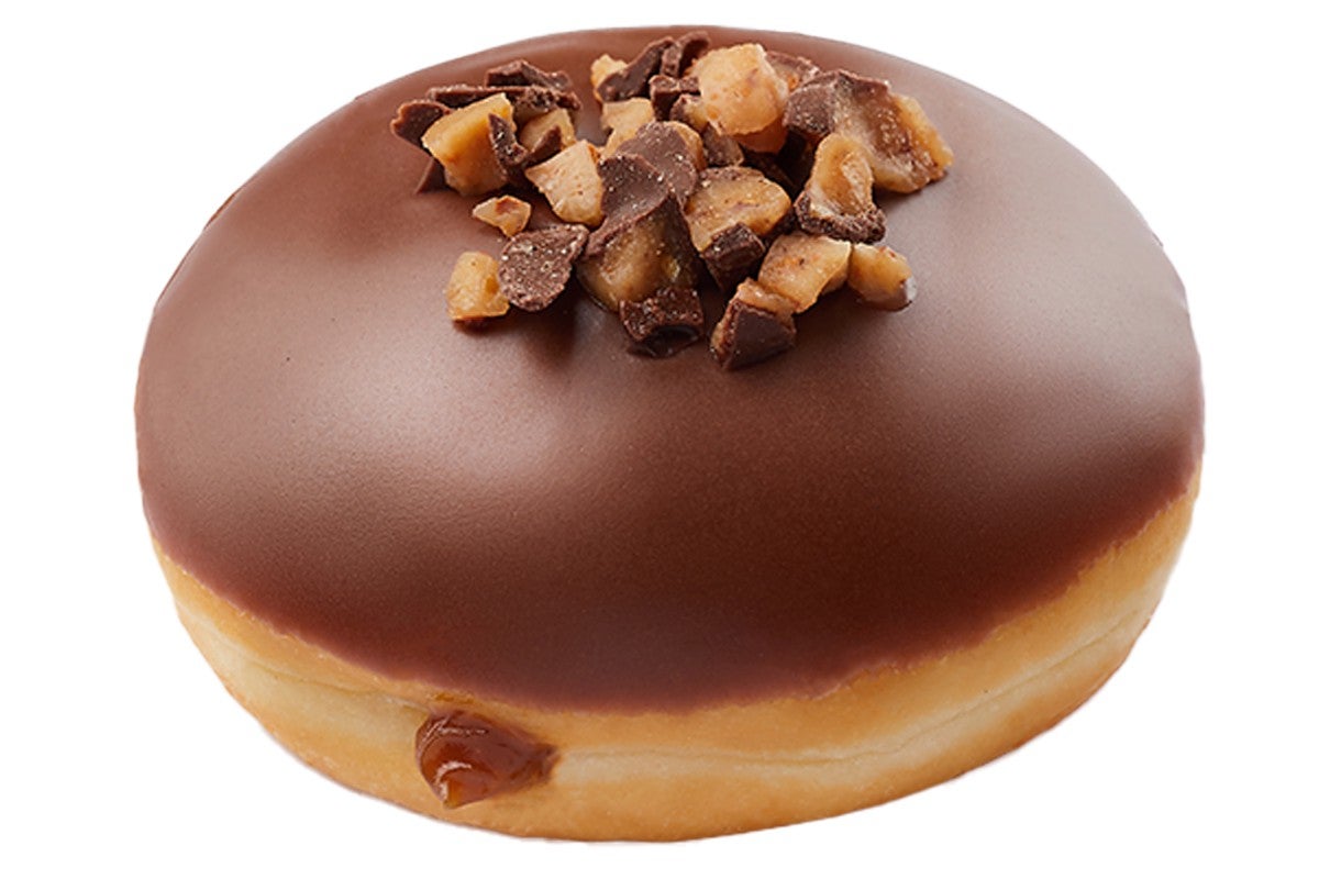 Caramel Crème Crunch Doughnut