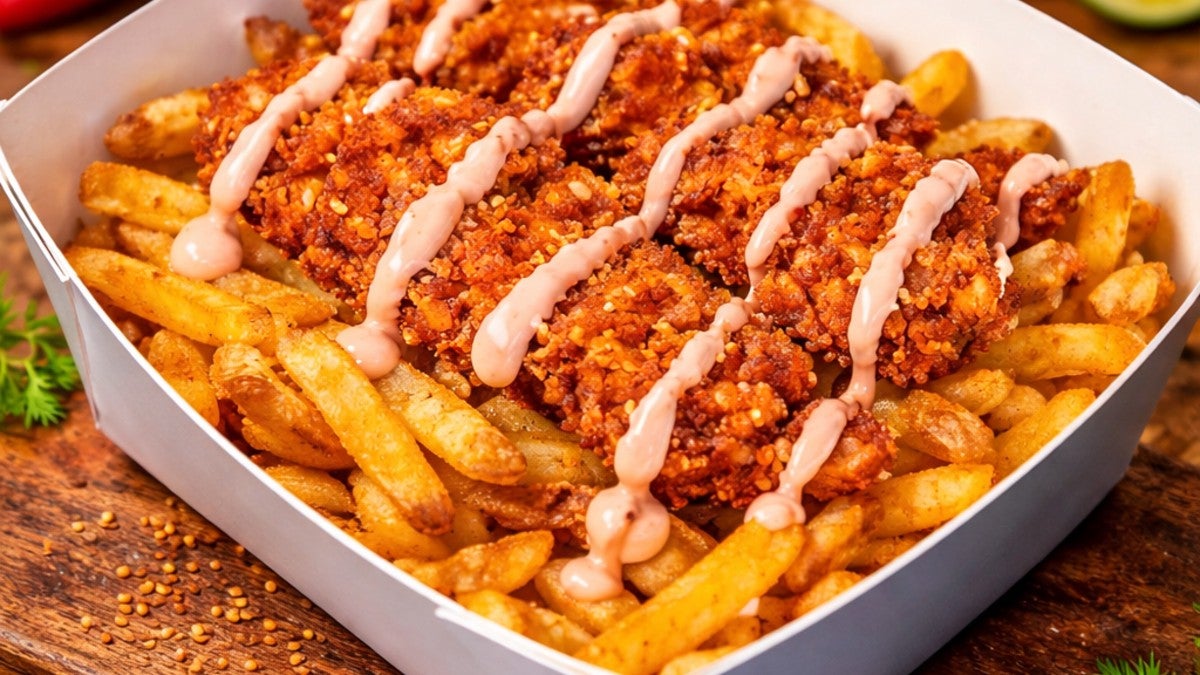 Los Mex Frites Fried Chicken