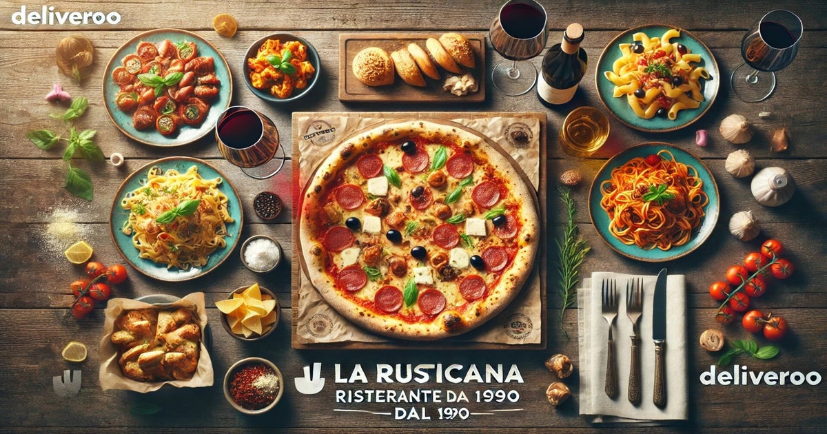 La Rusticana Ristorante Pizzeria consegna in zona Città Sant'Angelo ...