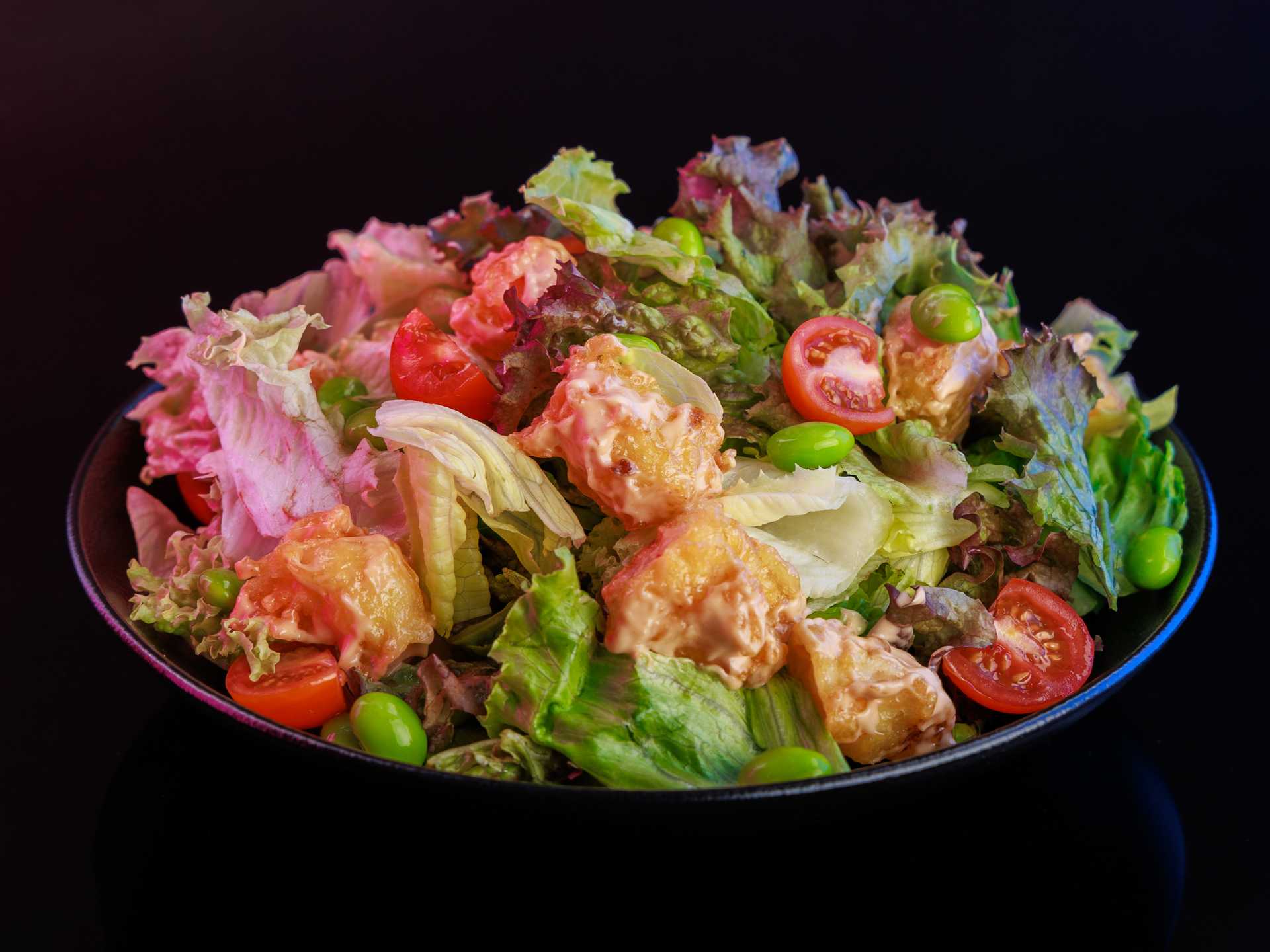 Shrimp Tempura Salad