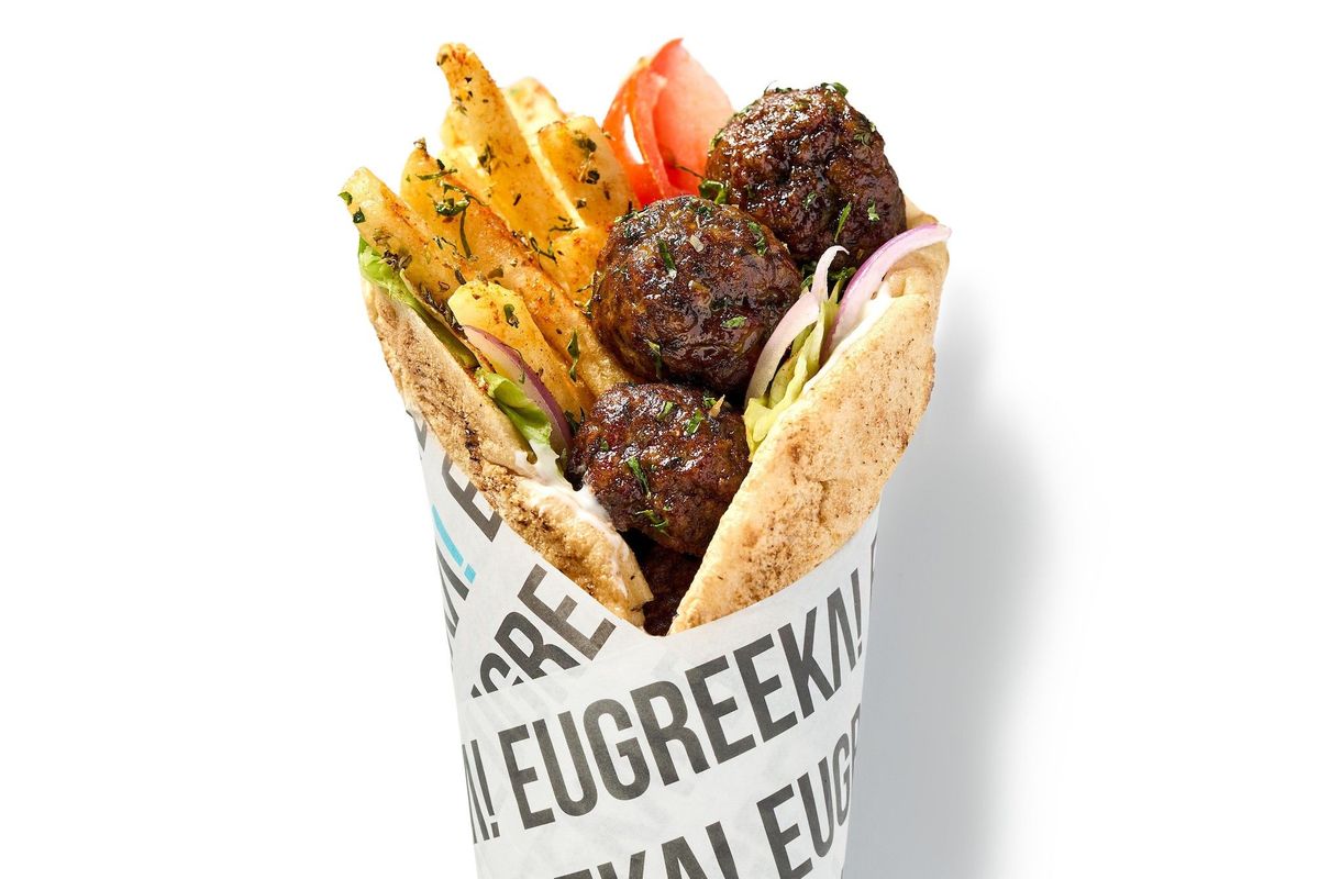 Keftedes Souvlaki