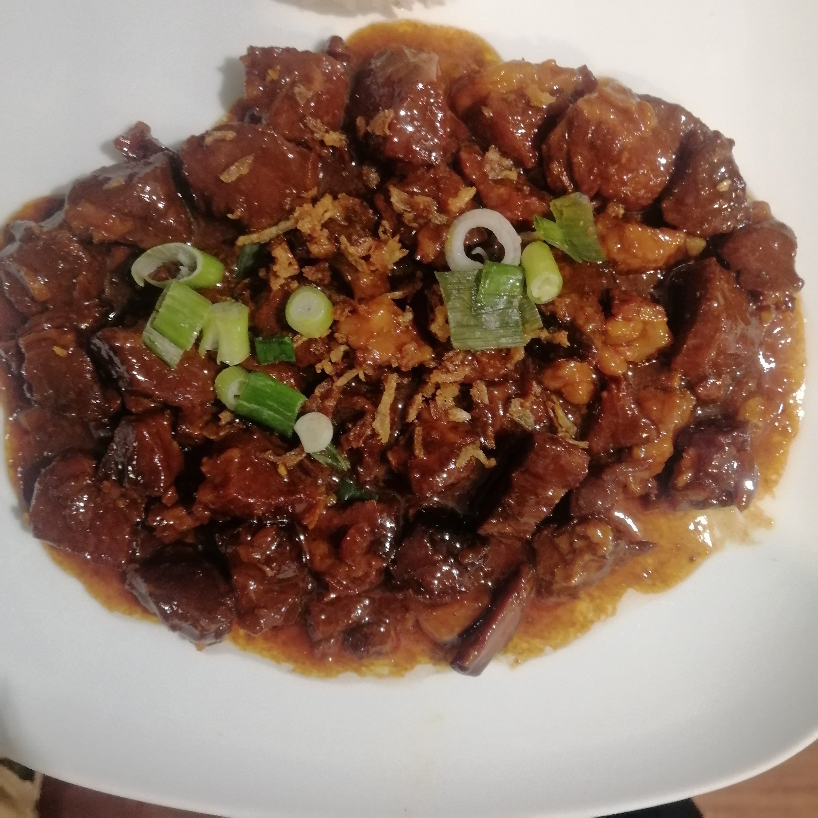 🥘 🍖 P6 Porc caramel au gingembre