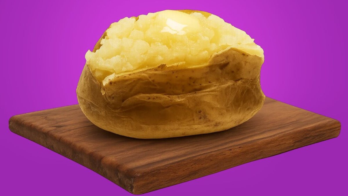 Plain Baked Potato