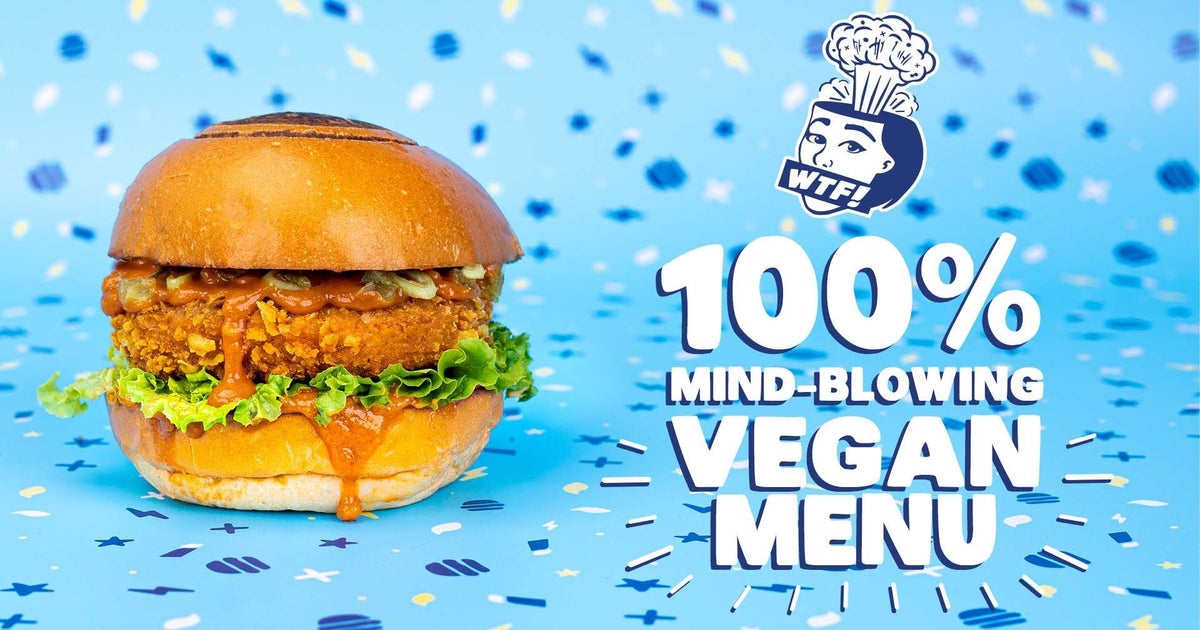 WTF! MindBlowing Vegan Burgers 🌱 Kings Cross delivery from Somers