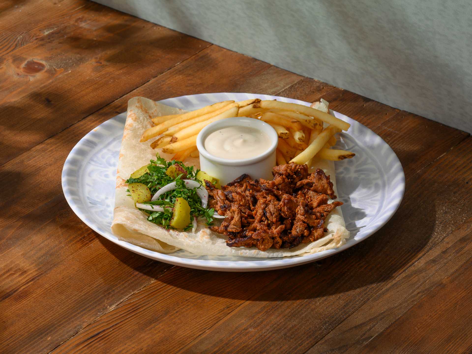 Beef Shawarma Platter