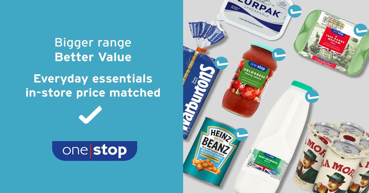 One Stop Derby Road delivery from Chellaston Main Order with Deliveroo