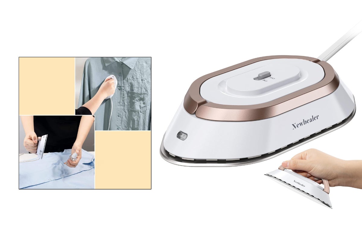 Mini Travel Clothes Iron with Dual Voltage-120/240V