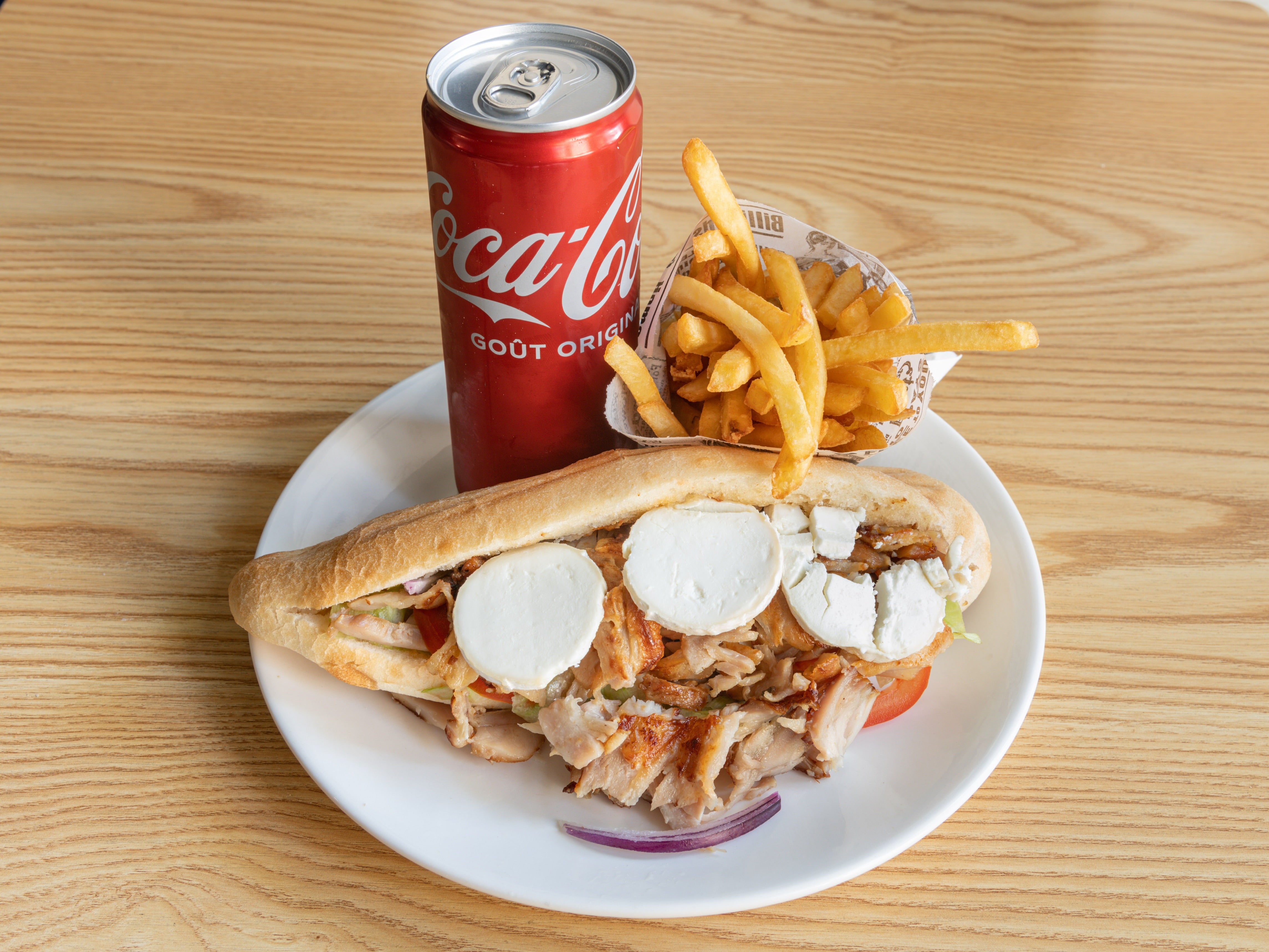 Menu Kebab chèvre