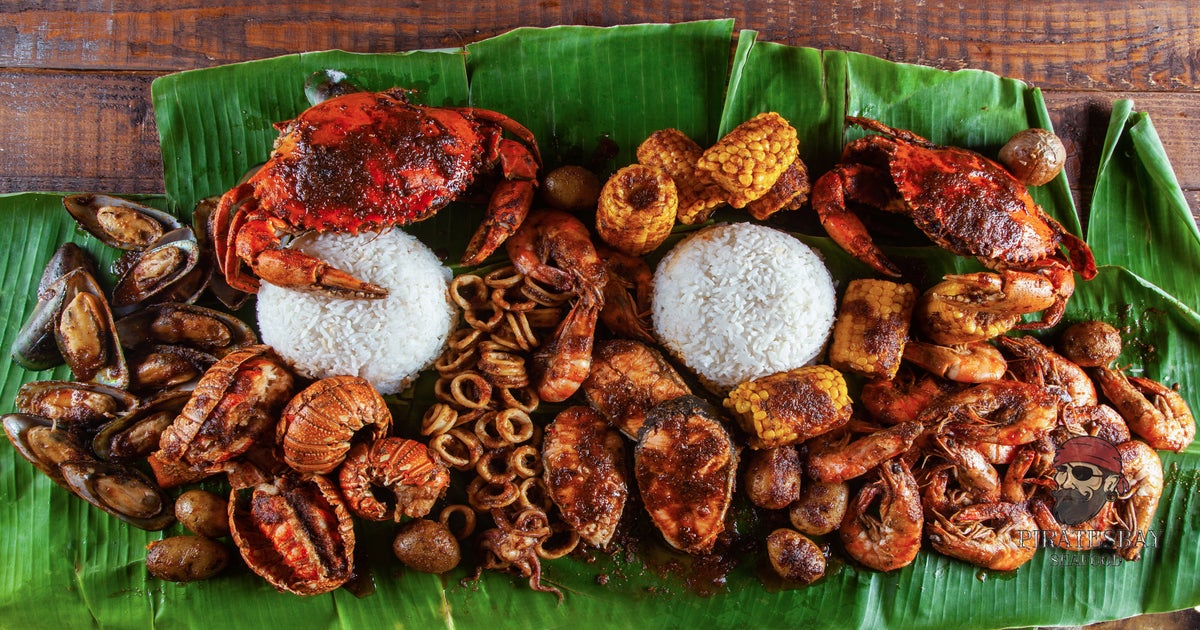 Pirates Bay Seafood Restaurant LLC delivery from Mirdif Order with Deliveroo