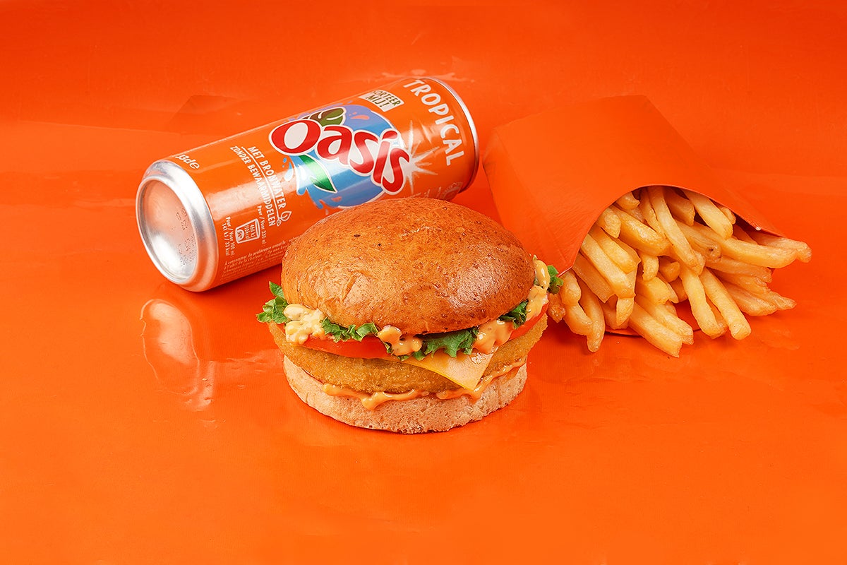 🍔BURGER CHIKEN MAXX OIGNONS FRITS BBQ🇺🇲