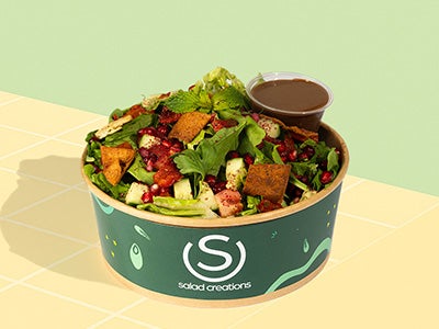 Pomegranate Fattoush  Salad