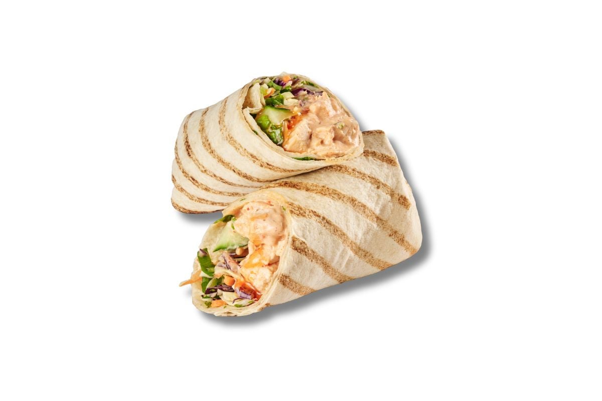 Korean Style Hot Honey Chicken Wrap