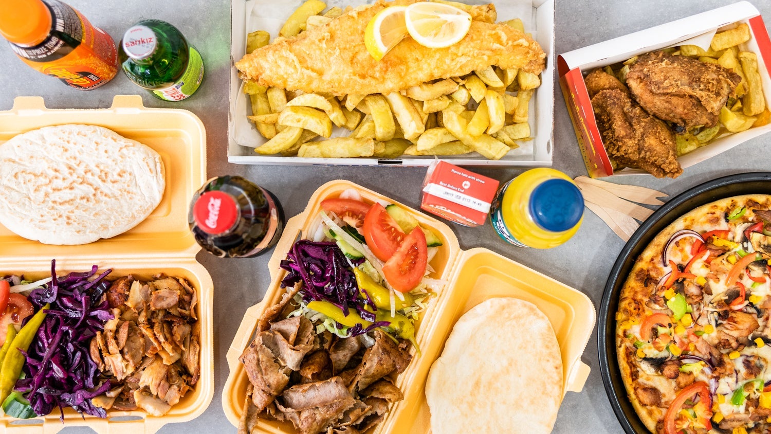 Family Fry delivery from Freezywater Order with Deliveroo