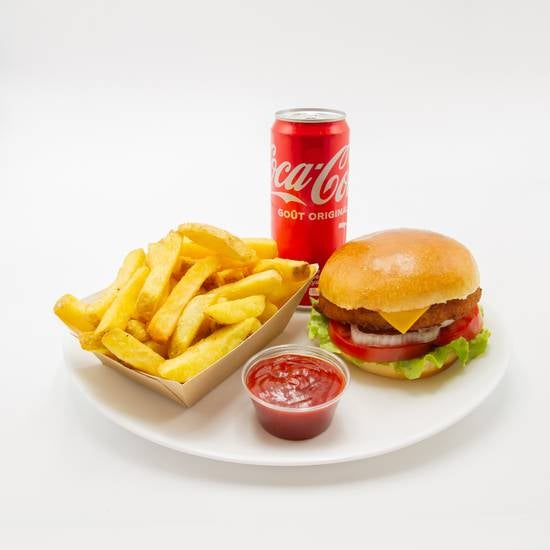 Menu burger veggi