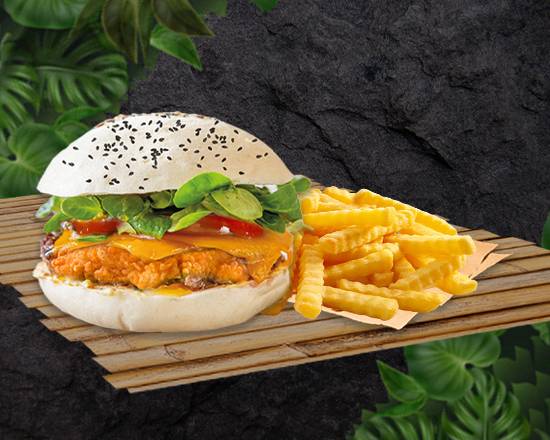 Chicken Bao Burger