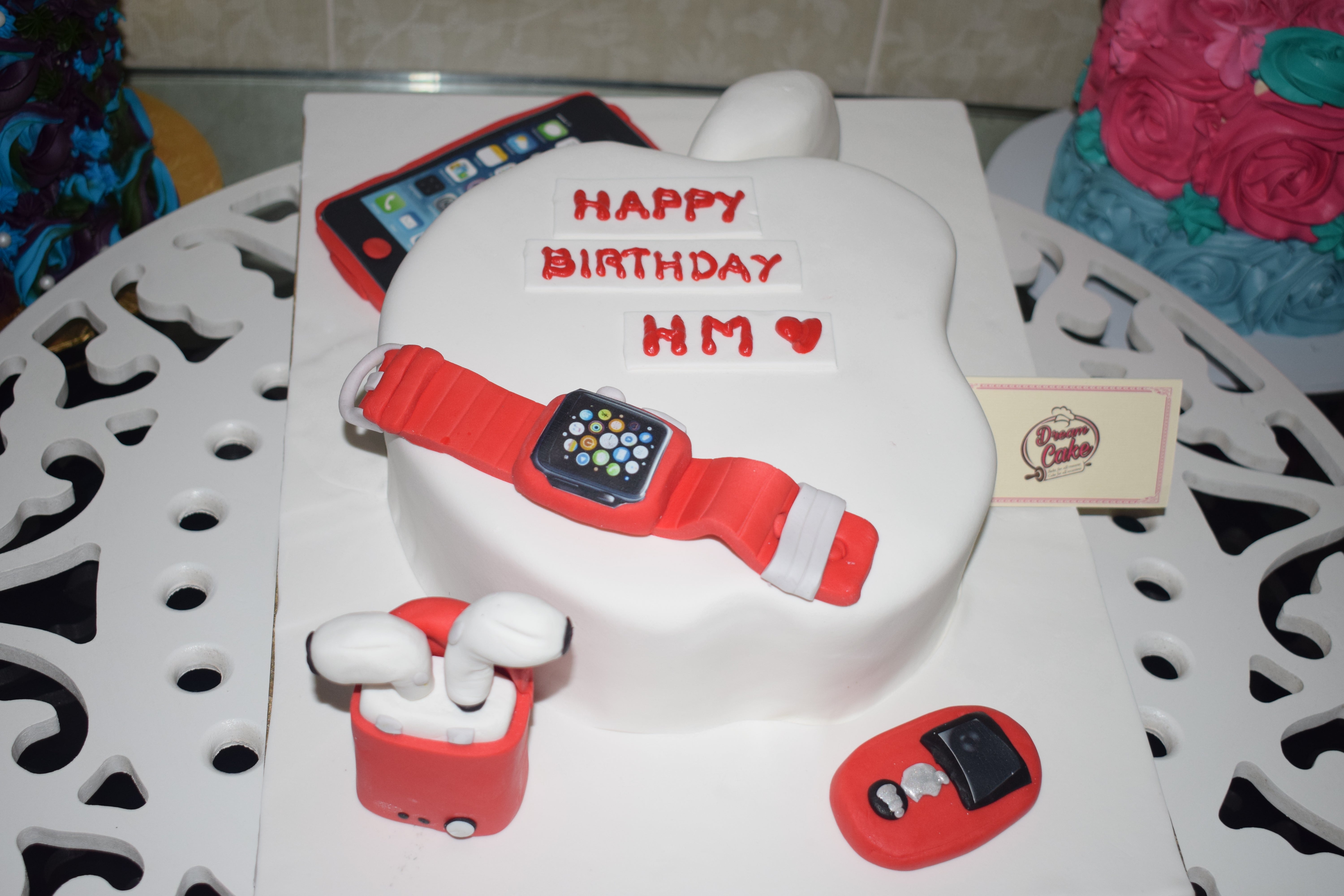 Apple Cake (A4 size) (Serve 15 Persons)