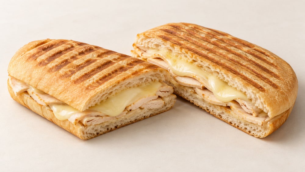 Panini Poulet Emmental Halal — photo du menu Deliveroo Snack Au 14
