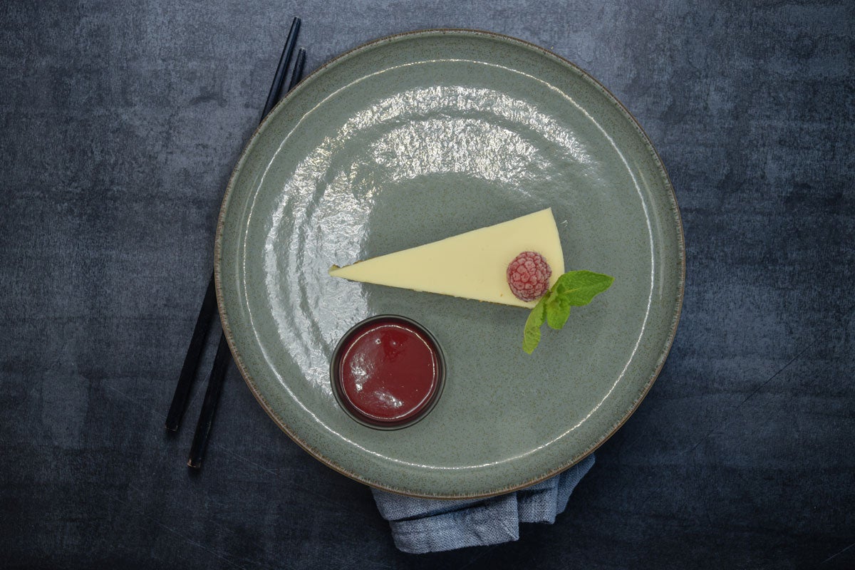 Cheese cake fruits rouge