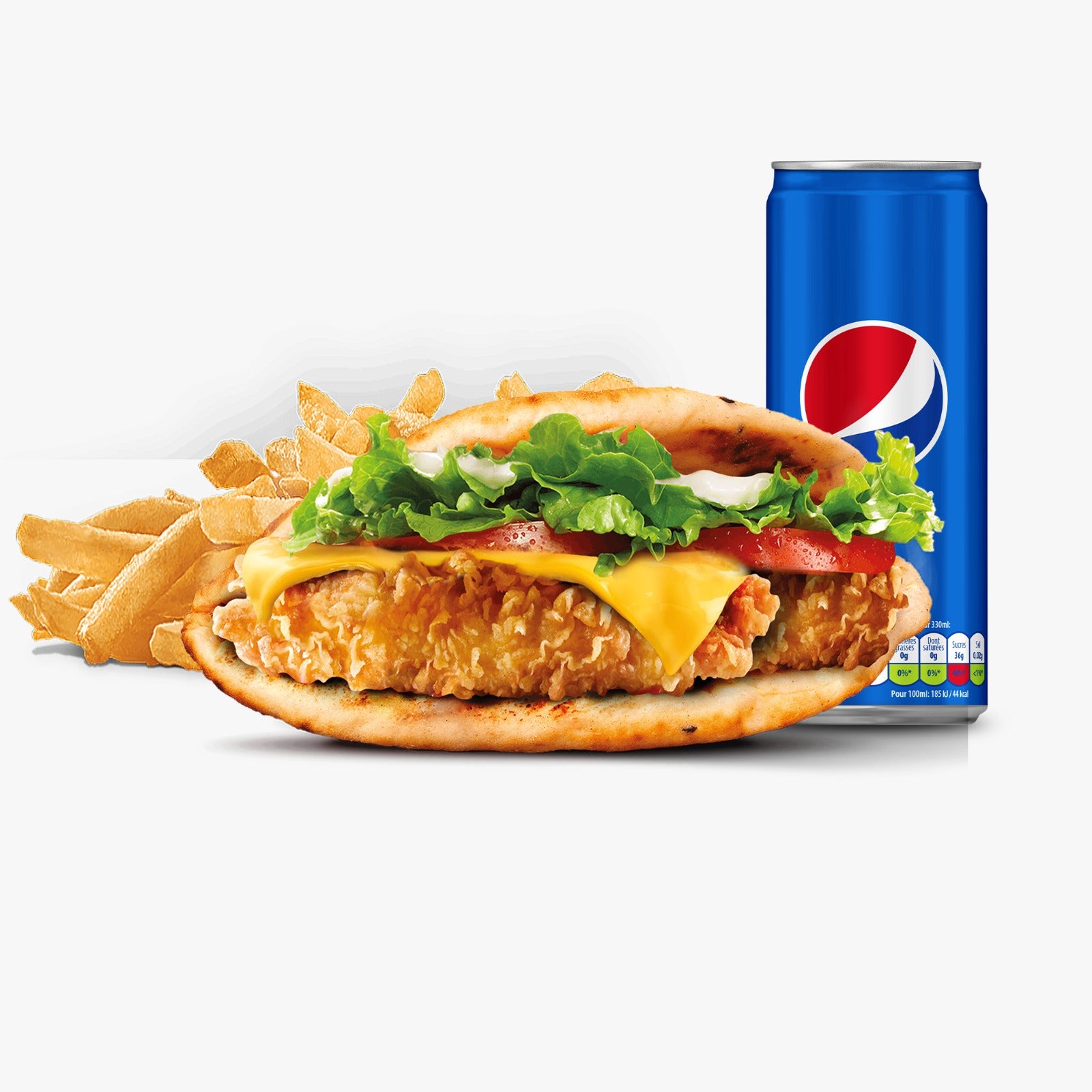 Menu ARABICA POULET 🌮