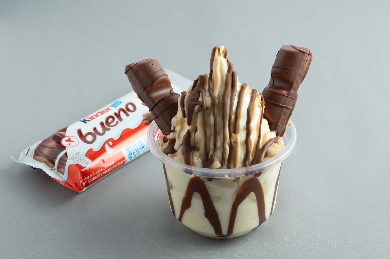 Kinder Topping Ice Cream