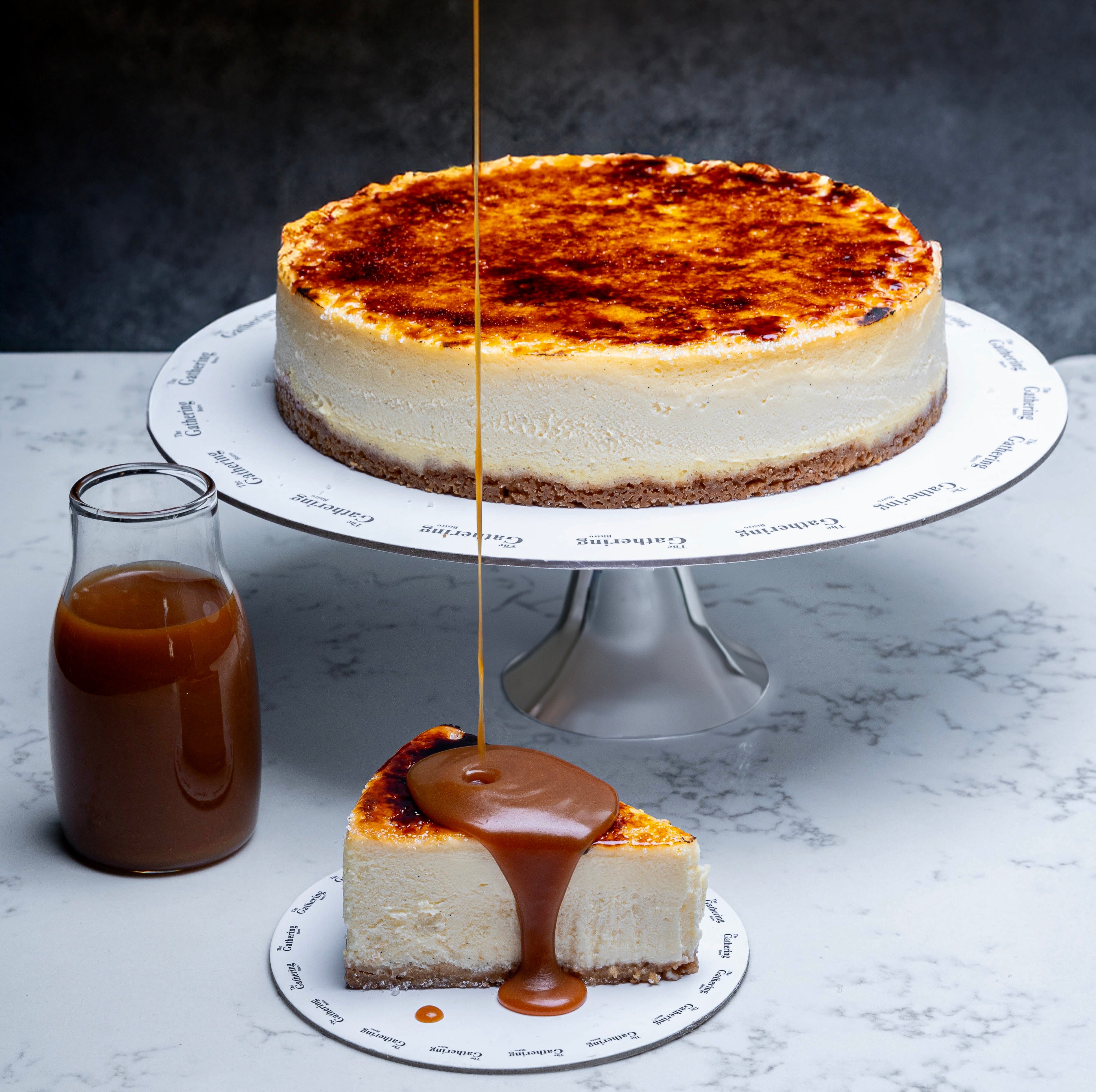 Large Crème Brûlée Cheesecake