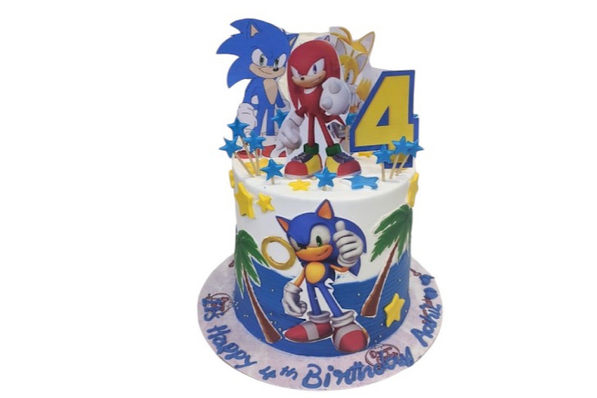 Sonic 3 cake