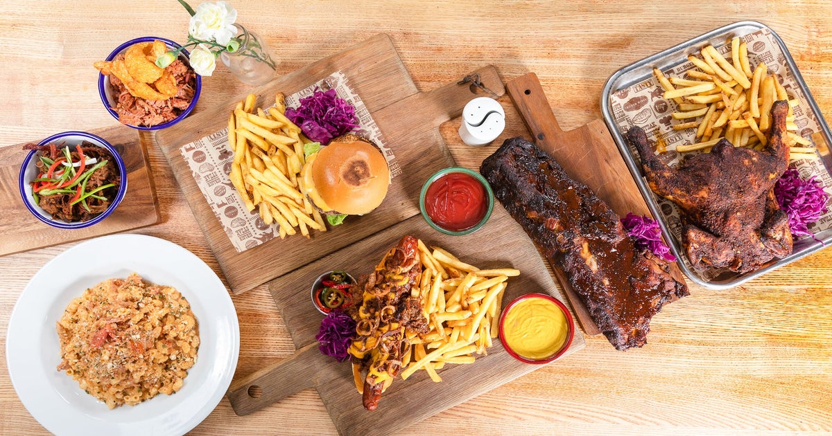 Bone Thugs BBQ Horn of Plenty delivery from Stepney Green Order