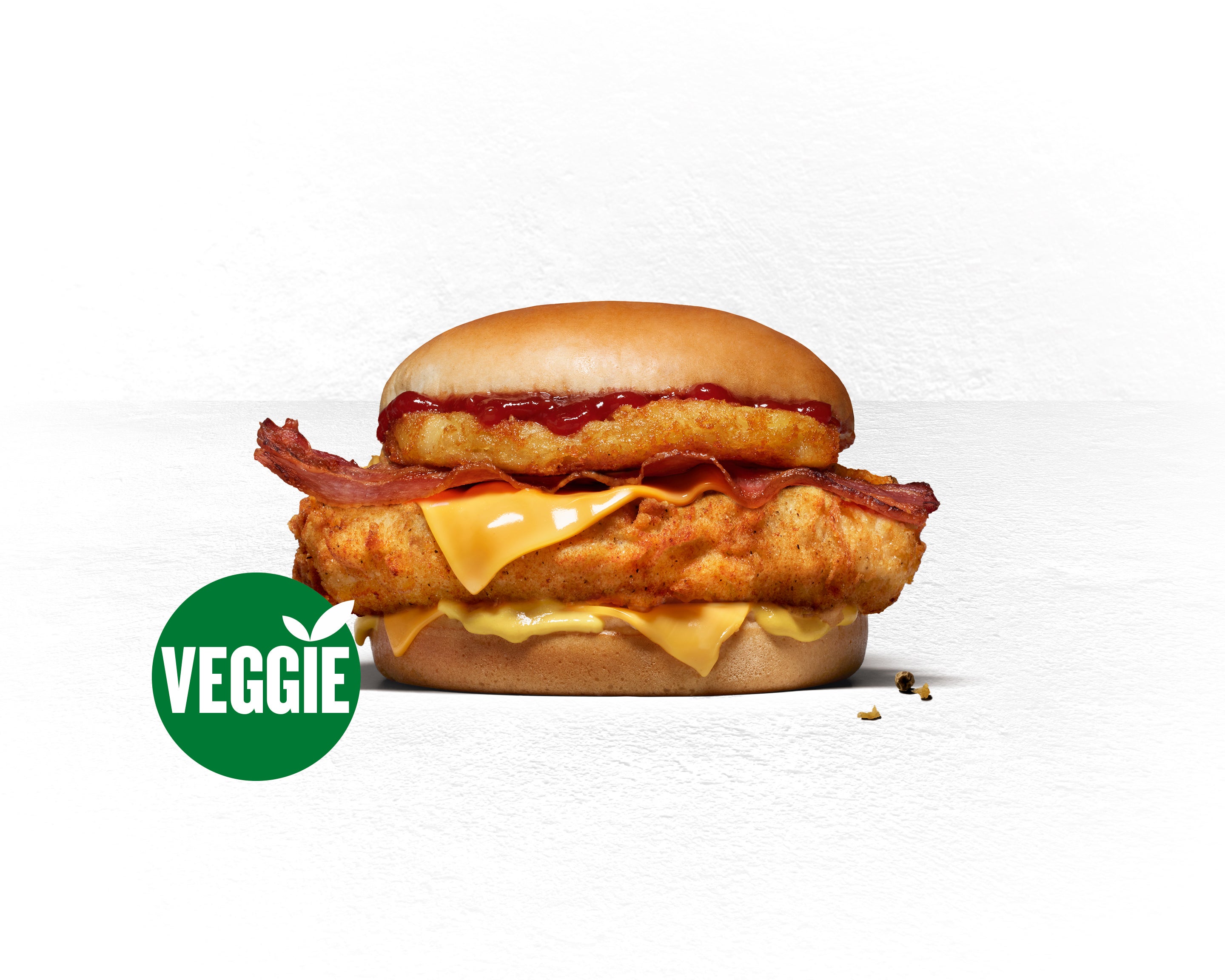 Tower Cheese & Bacon Veggie