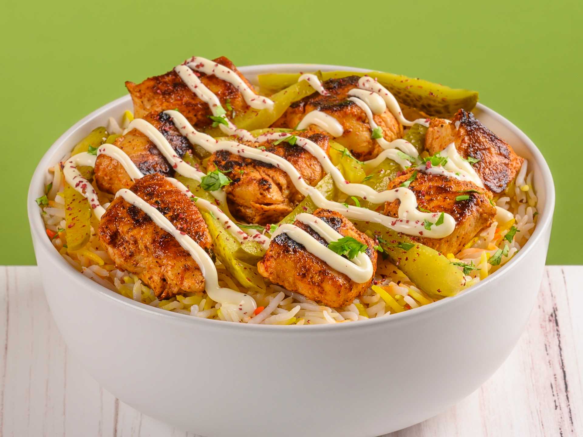 High Protein Tawook Bowl