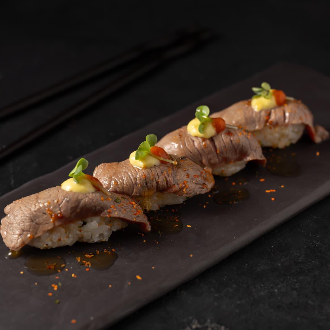 Spicy Wagyu Sushi
