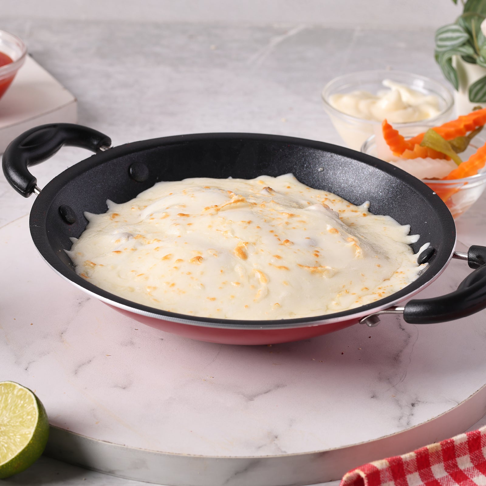 Sausage And Cheese Skillet