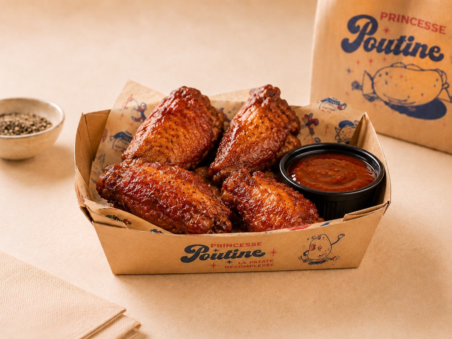 🍗 Chicken Wings x4