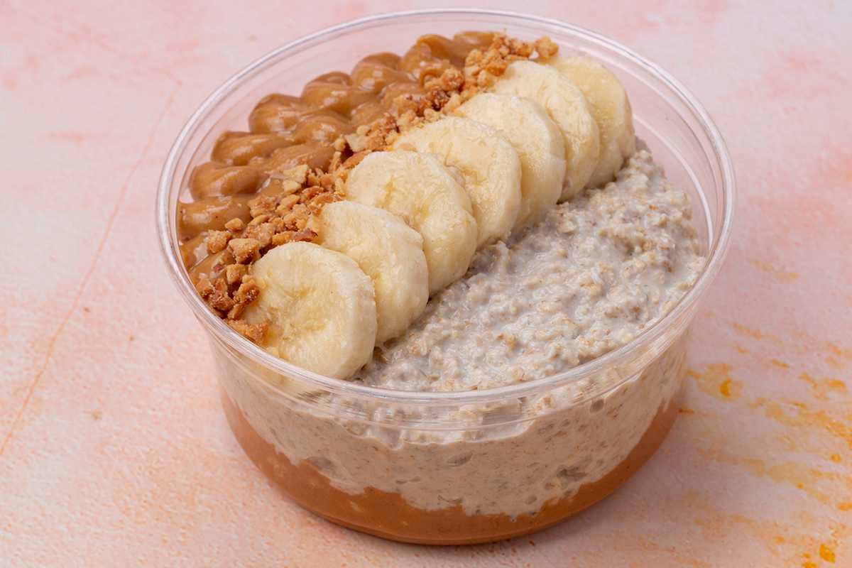 Peanut Butter & Banana Oats