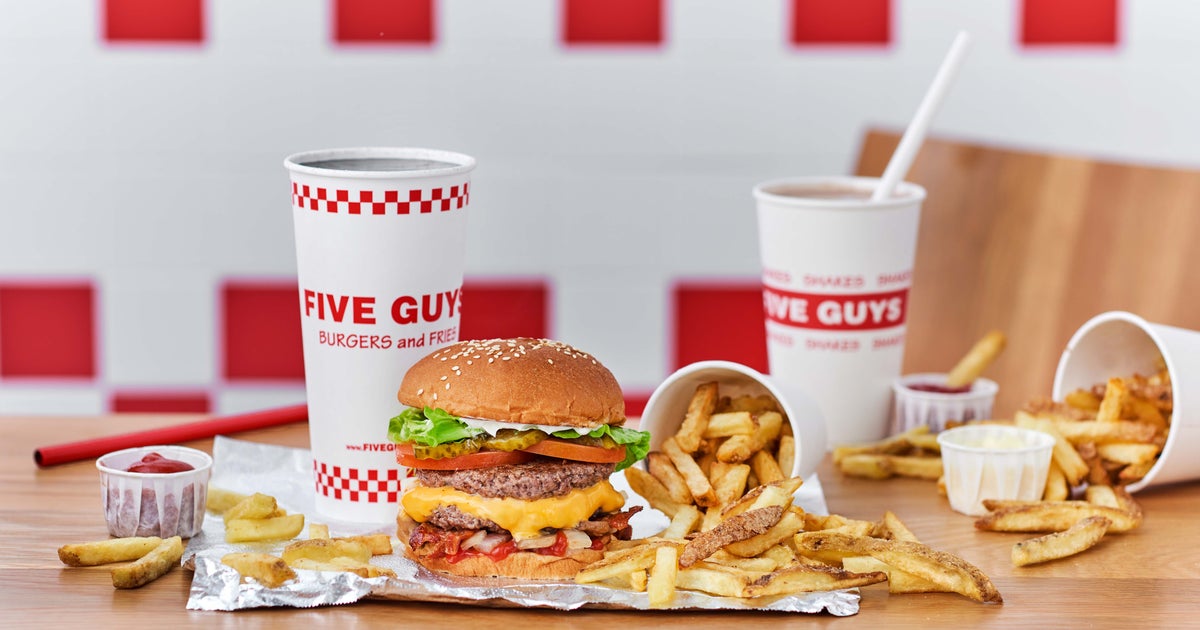 Five Guys Burger and Fries delivery from Cambridge South Order