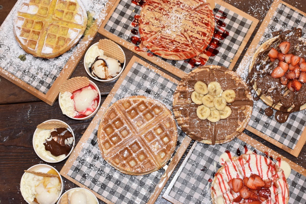 Wafflez delivery from Beverly Hills - Order with Deliveroo
