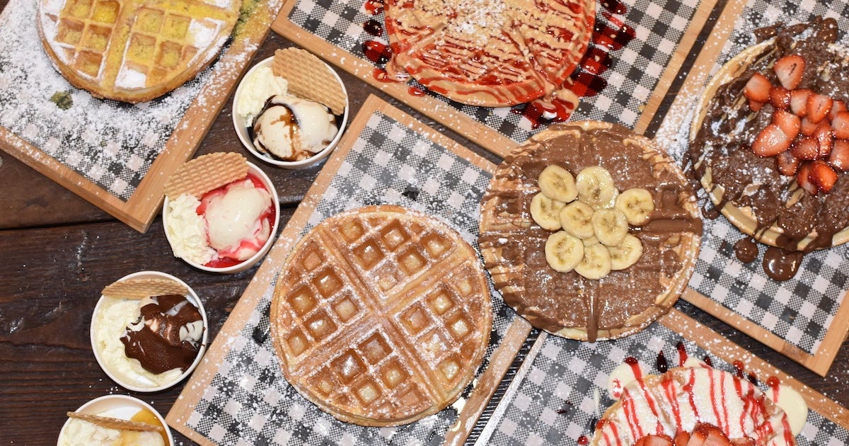Wafflez delivery from Beverly Hills - Order with Deliveroo