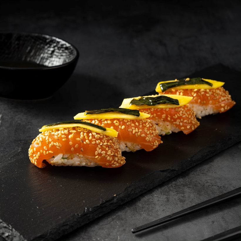 Mango Basil Sushi