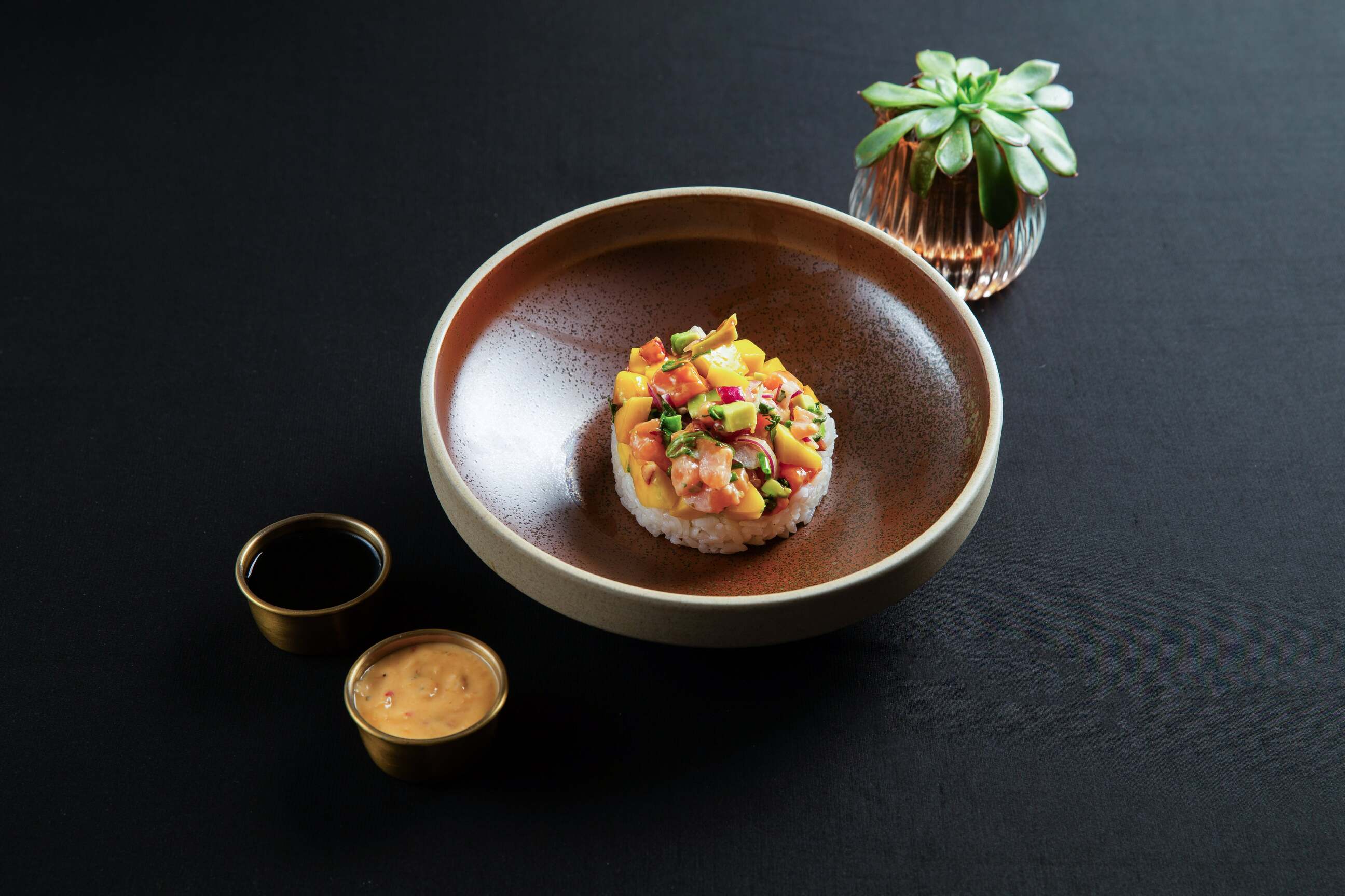 TARTARE SAUMON AVOCAT CEVICHE