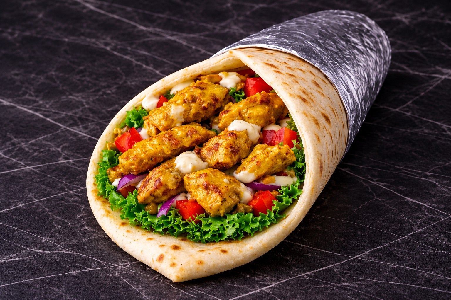 🍛 Cheese Naan poulet curry