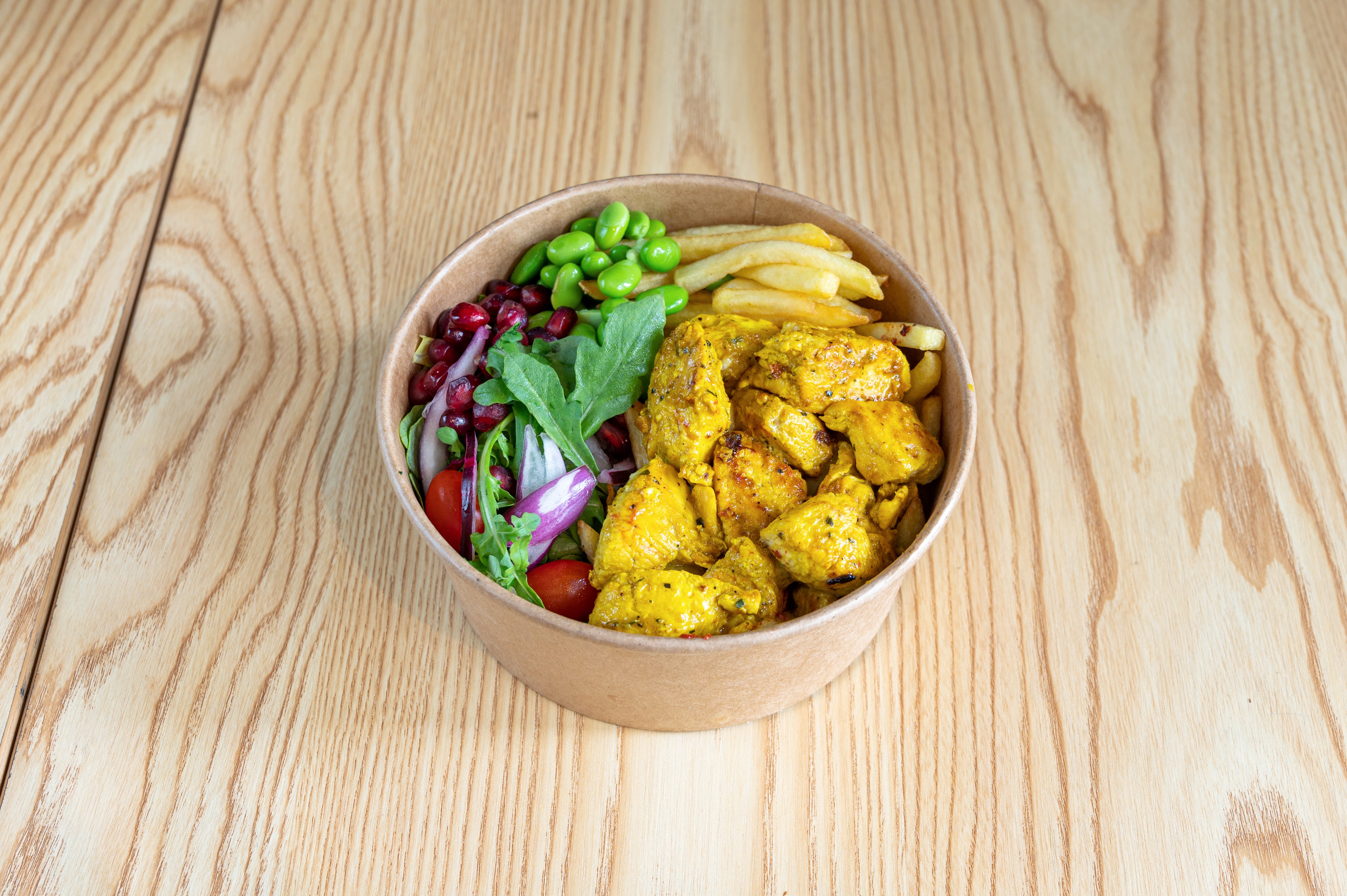 Bowl poulet curry