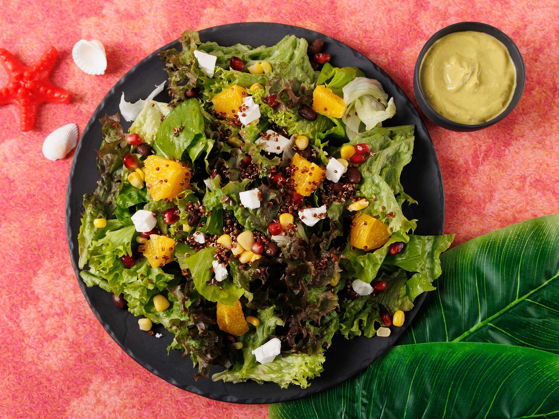 Pomegranate Orange Salad