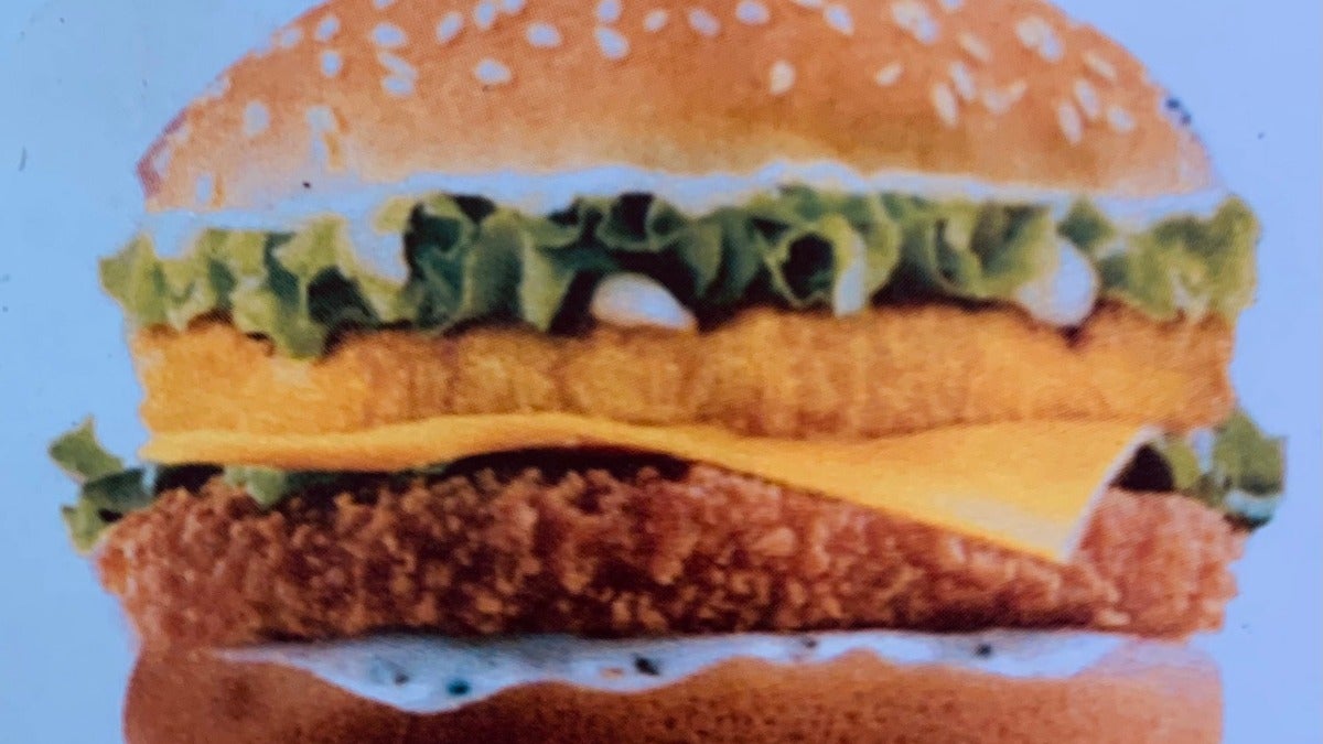 Hamburger supreme hash brown - panino